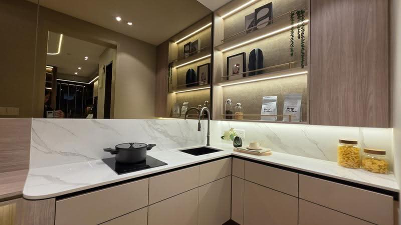 Service Residence for Sale at Sunway Velocity 3 - KF Kuan - Kitchen - PropertyGuru.com.my