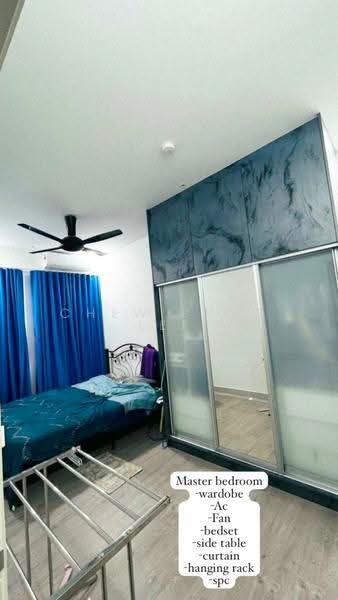 Service Residence for Rent at 168 Park Residensi Selayang - Chew Peng Lee - Master Bedroom - PropertyGuru.com.my