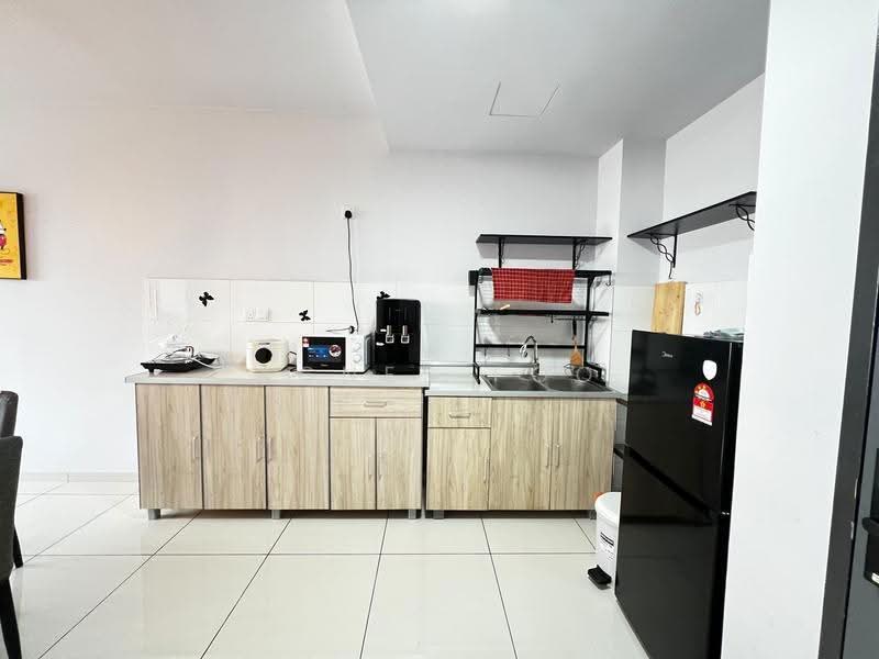 Service Residence for Rent at GAIA Residences - Agnes Foo - Kitchen - PropertyGuru.com.my