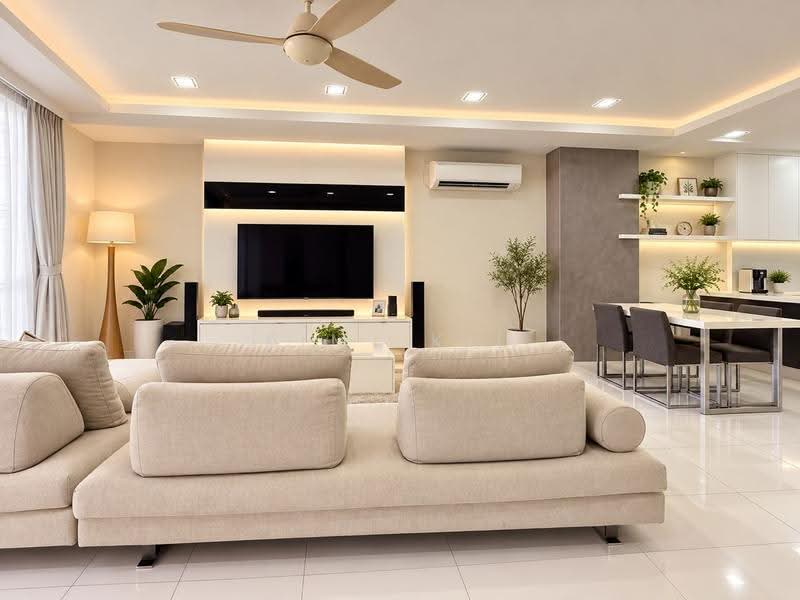 Rumah Teres 2-Tingkat untuk Dijual di Bukit Indah (Iskandar Puteri (Nusajaya)) - Kimi Kiu - Living Room - PropertyGuru.com.my