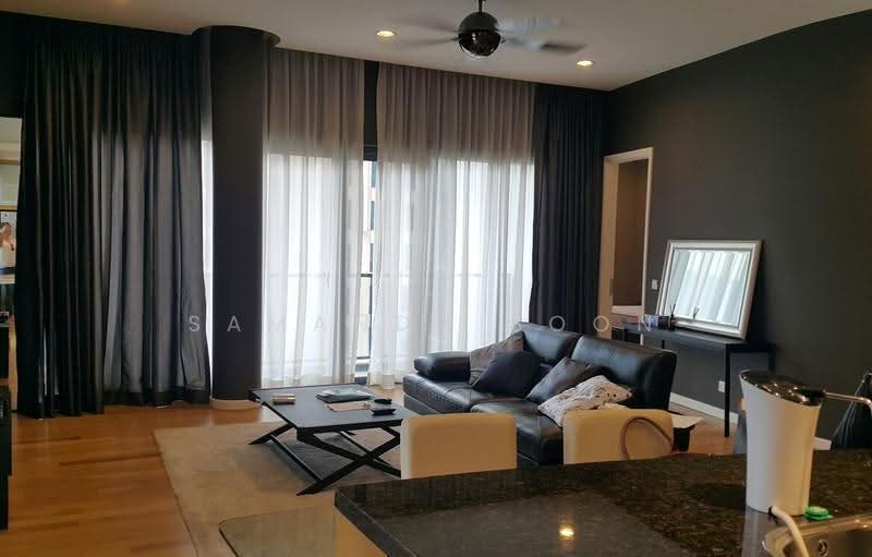 Service Residence for Rent at St Mary Residences - Samanda Soon - Living Room - PropertyGuru.com.my