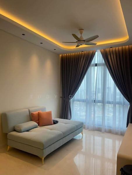 Service Residence for Sale at Setia Sky 88 - Eddy Chan - Living Room - PropertyGuru.com.my