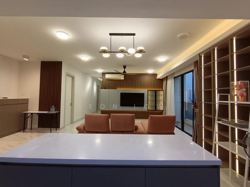 Condominium for Rent at South Brooks - Leon Low - Living Room - PropertyGuru.com.my
