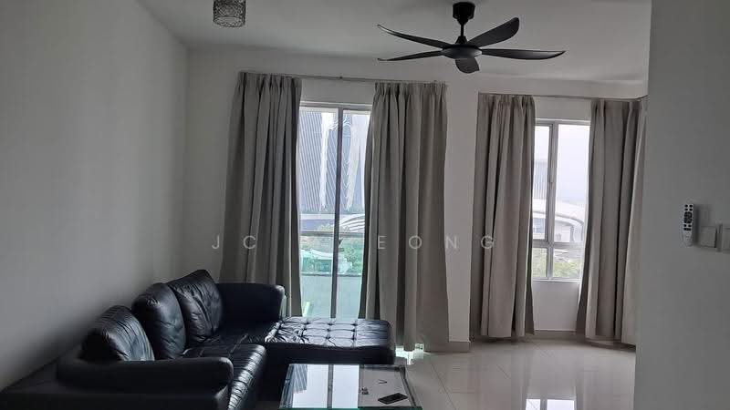 Service Residence for Rent at Solaris Dutamas - JC Cheong - Living Room - PropertyGuru.com.my