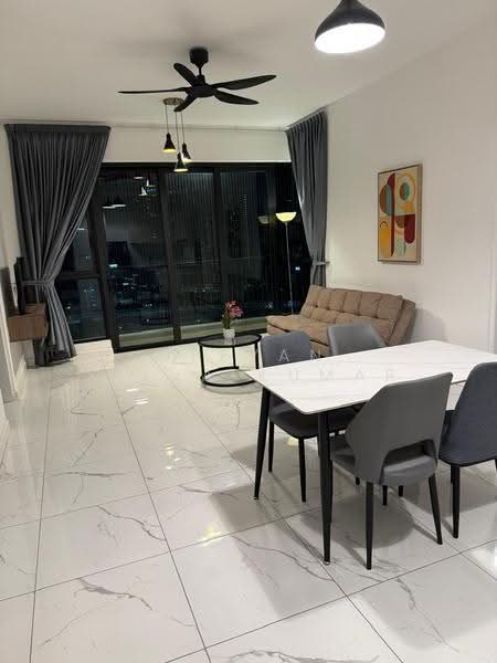 Kediaman Servis untuk Disewa di Cubic Botanical - Jeevan Selva Kumar - Living Room - PropertyGuru.com.my