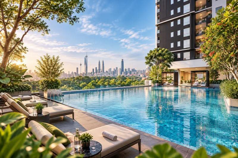 Condominium for Sale at The Atas - Joey C - Pool - PropertyGuru.com.my