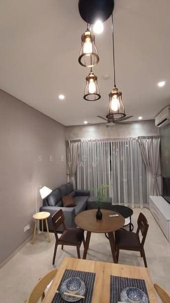 Kediaman Servis untuk Disewa di Lucentia Residences - See Chak Yan - Living Room - PropertyGuru.com.my