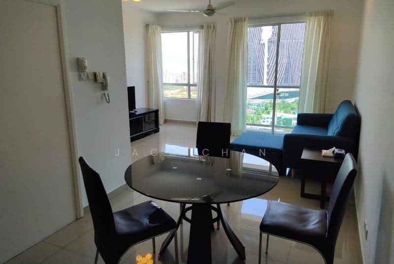 Service Residence for Rent at Solaris Dutamas - Jack Chan - Living Room - PropertyGuru.com.my