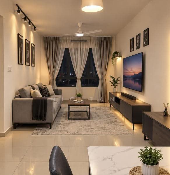 Service Residence for Rent at You City 3 - Nic Tan - Living Room - PropertyGuru.com.my