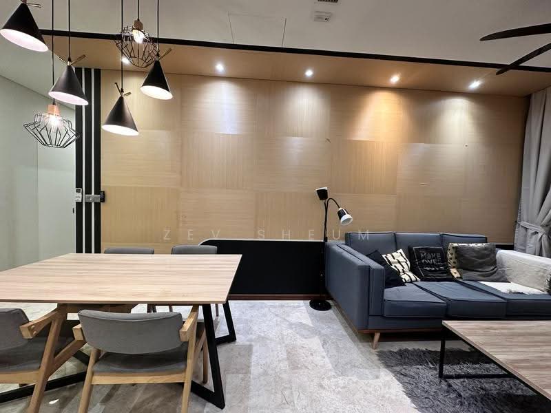 Service Residence for Rent at Sky Suites @ KLCC - Zev Sheum - Living Room - PropertyGuru.com.my