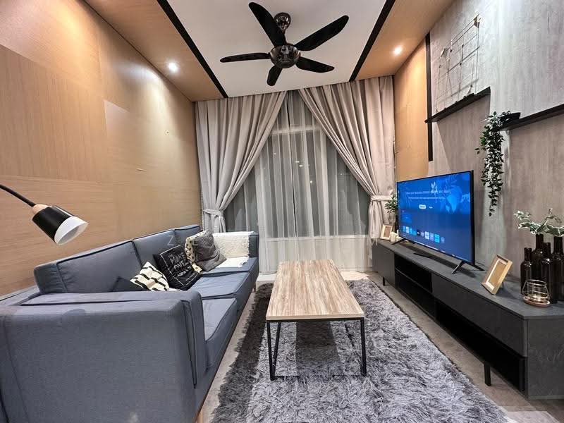 Service Residence for Rent at Sky Suites @ KLCC - Zev Sheum - Living Room - PropertyGuru.com.my