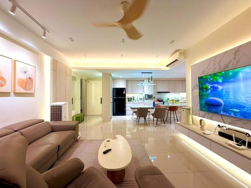 Kediaman Servis untuk Dijual di East Parc @ Manjalara - BC TAN - Living Room - PropertyGuru.com.my