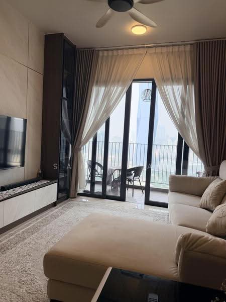Service Residence for Rent at Sunway Belfield - Sarah Tan - Living Room - PropertyGuru.com.my