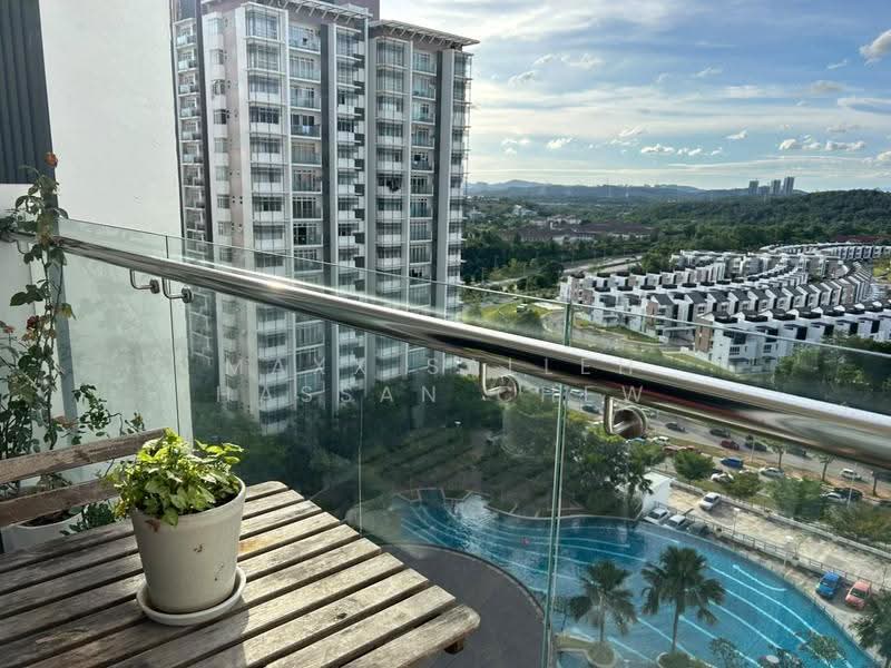 Condominium for Rent at Dwiputra Residences - Maxx Salleh Hassan Chew - Balcony - PropertyGuru.com.my