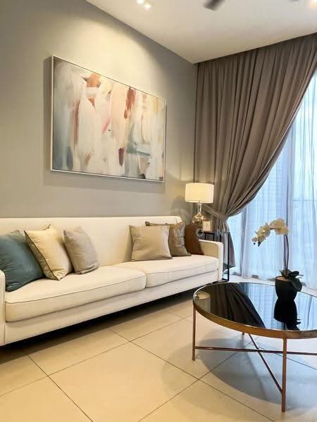 Service Residence for Rent at KL Gateway Premium Residences - Chloe Wong - Living Room - PropertyGuru.com.my