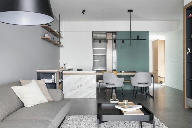 Service Residence for Sale at The Park 2 - Wen Xuan - Living Room - PropertyGuru.com.my