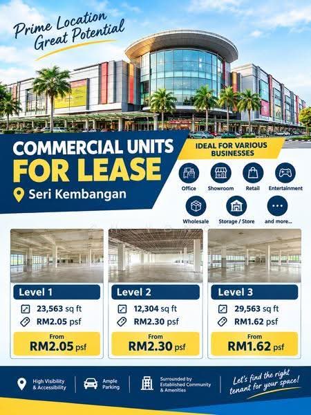 Shop / Office untuk Disewa di Taman Serdang Perdana (Seri Kembangan) - ch yong - Interior - PropertyGuru.com.my