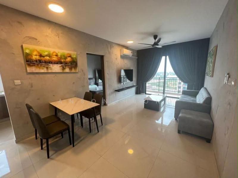 Kediaman Servis untuk Dijual di Country Garden Central Park - Anson Hiong - Living Room - PropertyGuru.com.my
