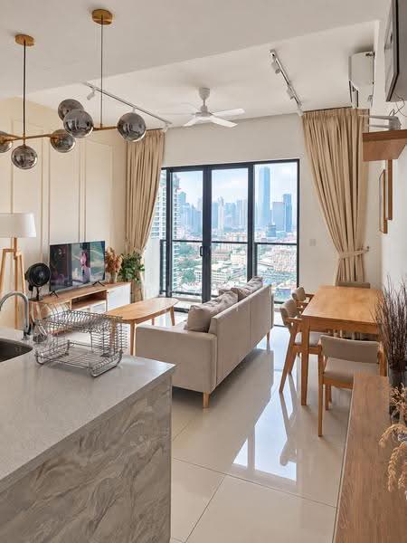 Service Residence for Rent at Trion 2 @ KL - Johnson Ngai - Living Room - PropertyGuru.com.my