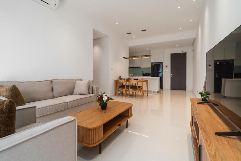 Service Residence for Rent at Met 1 Residences - Lee Jaeyun - Living Room - PropertyGuru.com.my