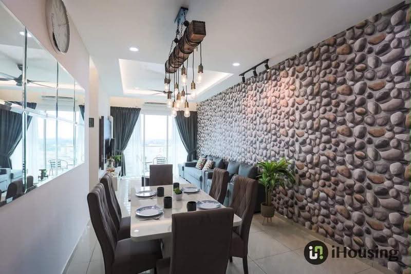 Service Residence for Rent at Parkland Residence - Ching Linn Sei - Dining Room - PropertyGuru.com.my