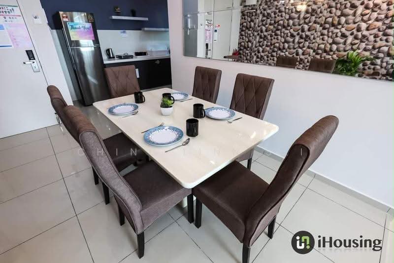 Service Residence for Rent at Parkland Residence - Ching Linn Sei - Dining Room - PropertyGuru.com.my