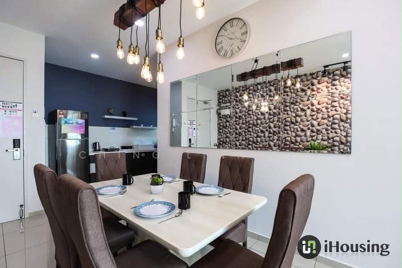Service Residence for Rent at Parkland Residence - Ching Linn Sei - Dining Room - PropertyGuru.com.my