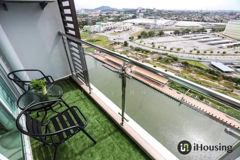 Service Residence for Rent at Parkland Residence - Ching Linn Sei - Balcony - PropertyGuru.com.my