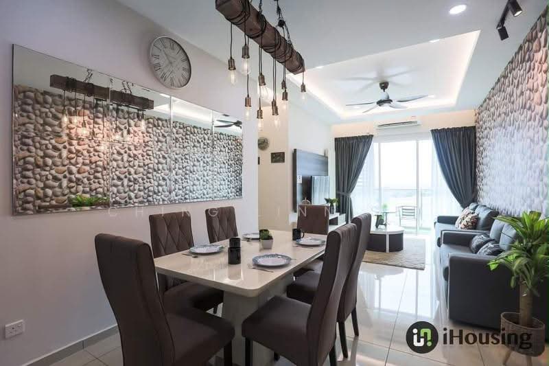 Service Residence for Rent at Parkland Residence - Ching Linn Sei - Dining Room - PropertyGuru.com.my