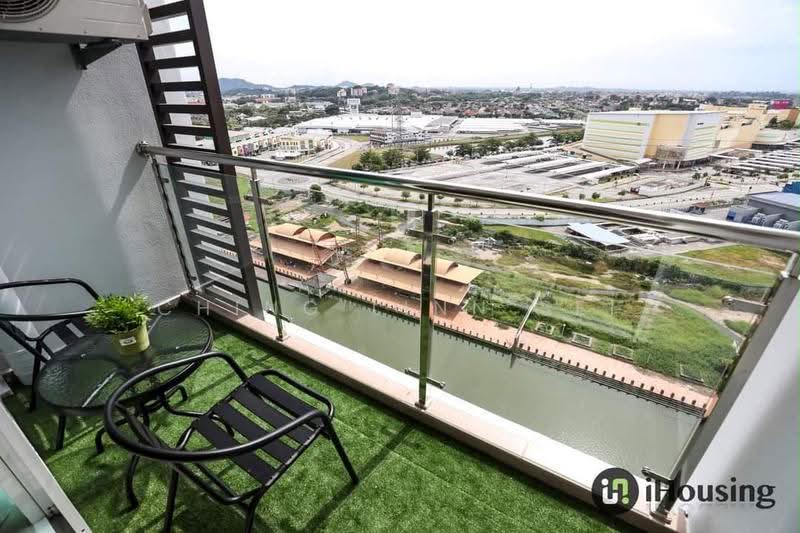 Service Residence for Rent at Parkland Residence - Ching Linn Sei - Balcony - PropertyGuru.com.my