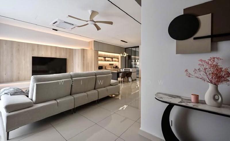 Rumah Teres 2-Tingkat untuk Disewa di Telok Panglima Garang (Selangor) - Wei Wei Low - Living Room - PropertyGuru.com.my