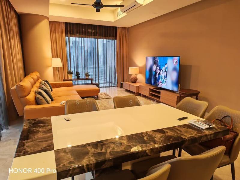 Kediaman Servis untuk Disewa di Pavilion Residences - Seon Sam - Living Room - PropertyGuru.com.my
