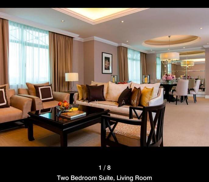 Service Residence for Rent at The Ritz-Carlton Residences - Seon Sam - Living Room - PropertyGuru.com.my