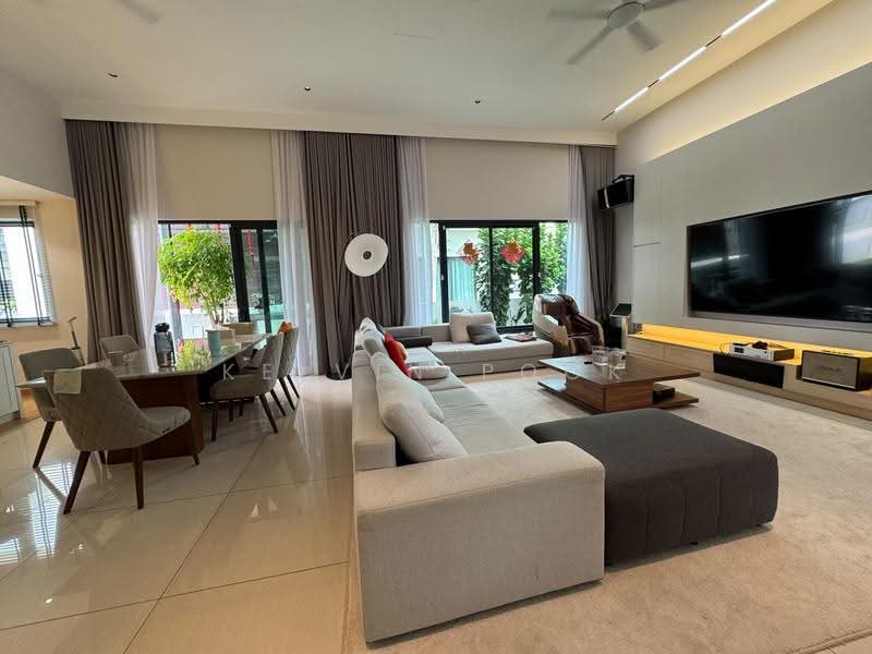 Rumah Berkembar untuk Dijual di D'Island (Puchong) - Kelvin Pook - Living Room - PropertyGuru.com.my