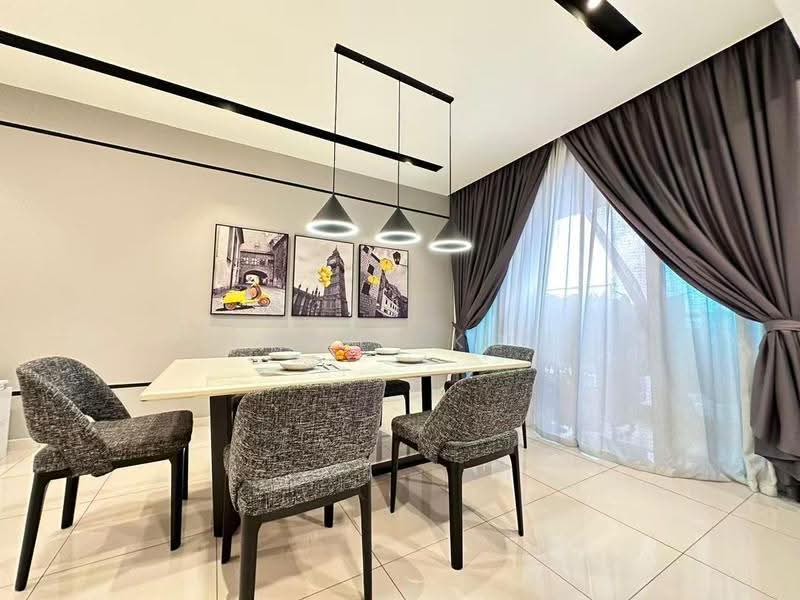 Kondominium untuk Disewa di Infiniti 3 Residences - Sammy Kok - Dining Room - PropertyGuru.com.my
