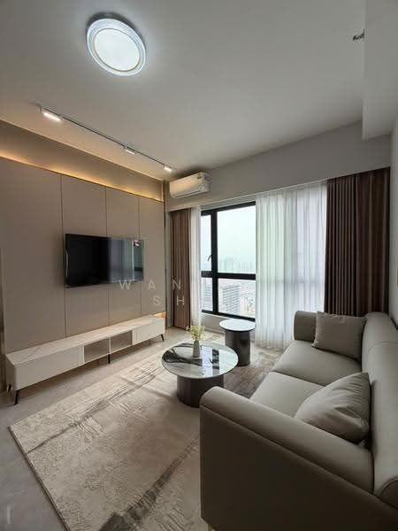 Kediaman Servis untuk Disewa di Skyline Embassy - Wan Jia Shun - Living Room - PropertyGuru.com.my