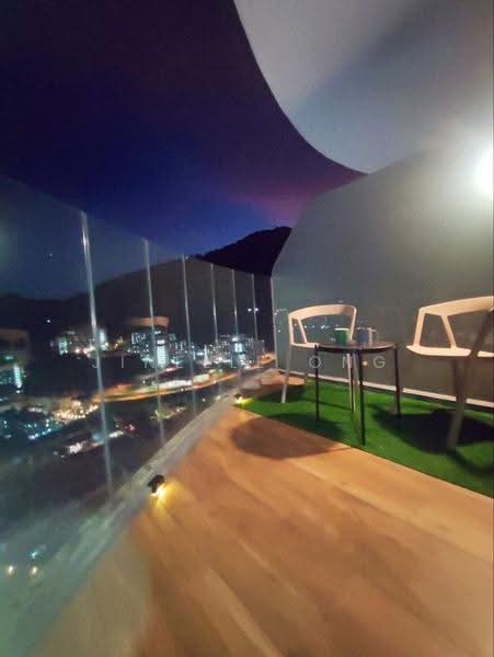 Kediaman Servis untuk Disewa di Arte S - Jinelle Ong - Balcony - PropertyGuru.com.my