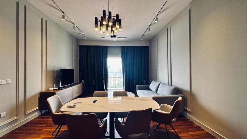 Kediaman Servis untuk Disewa di Straits Residences - Alex Lim - Living Room - PropertyGuru.com.my