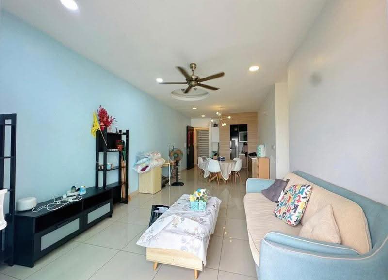 Service Residence for Rent at Twin Galaxy (Dwi Galaksi) - Jason Chiam - Living Room - PropertyGuru.com.my