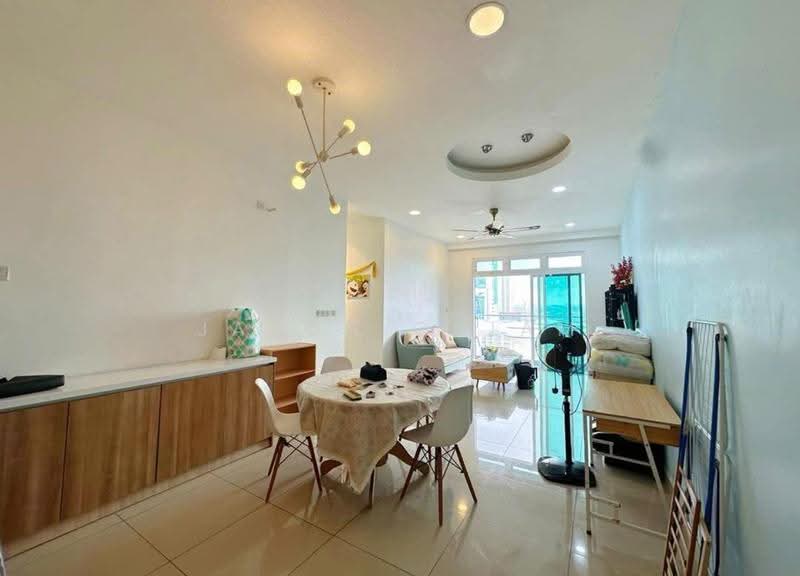 Service Residence for Rent at Twin Galaxy (Dwi Galaksi) - Jason Chiam - Living Room - PropertyGuru.com.my
