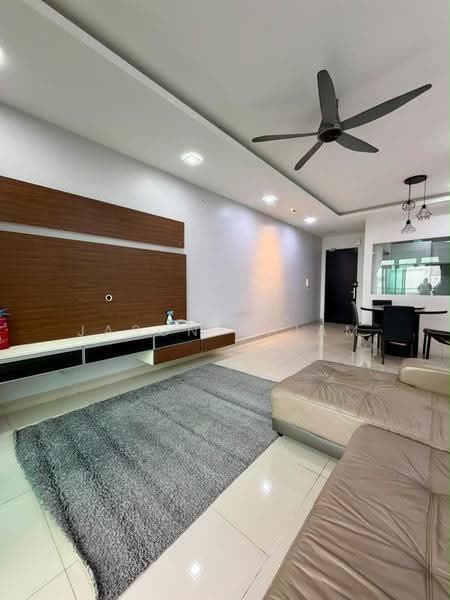 Kediaman Servis untuk Disewa di Twin Galaxy (Dwi Galaksi) - Jason Chiam - Living Room - PropertyGuru.com.my