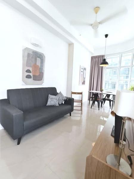 Service Residence for Rent at Parkview Service Apartment - Kew . - Living Room - PropertyGuru.com.my
