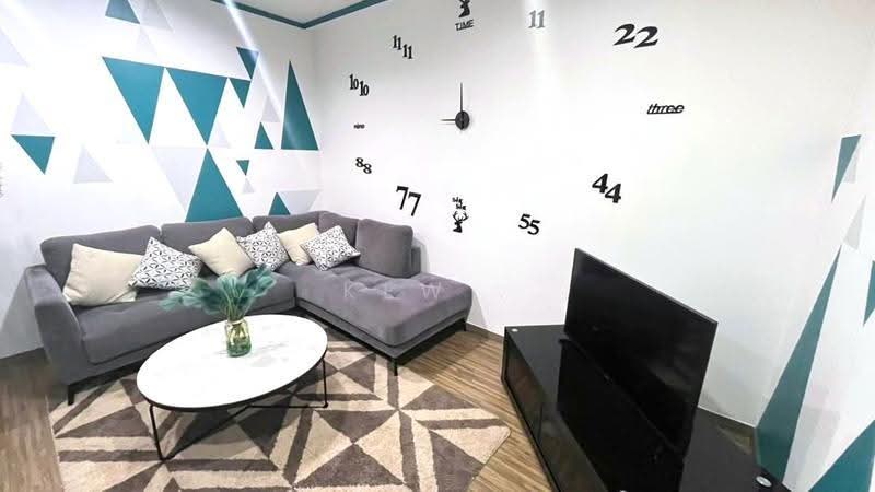 Kediaman Servis untuk Disewa di Zen Suites @ Zetapark - Kew . - Living Room - PropertyGuru.com.my