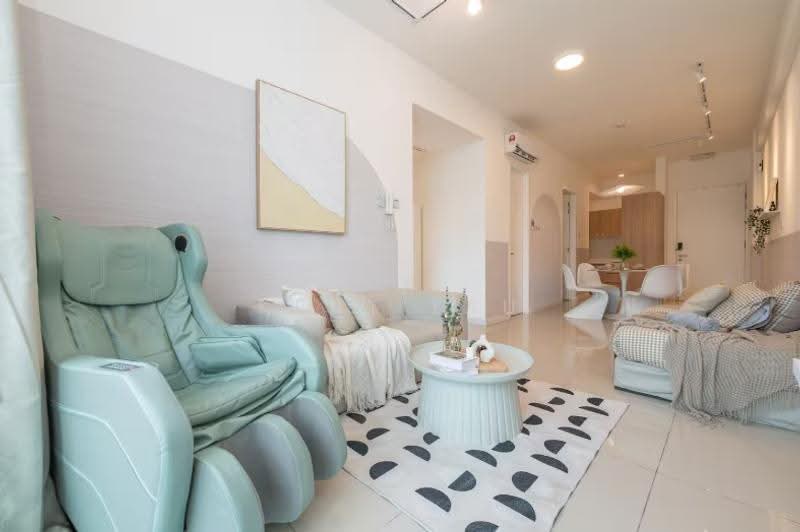 Service Residence for Sale at Suria @ North Kiara - Kent Lau - Living Room - PropertyGuru.com.my