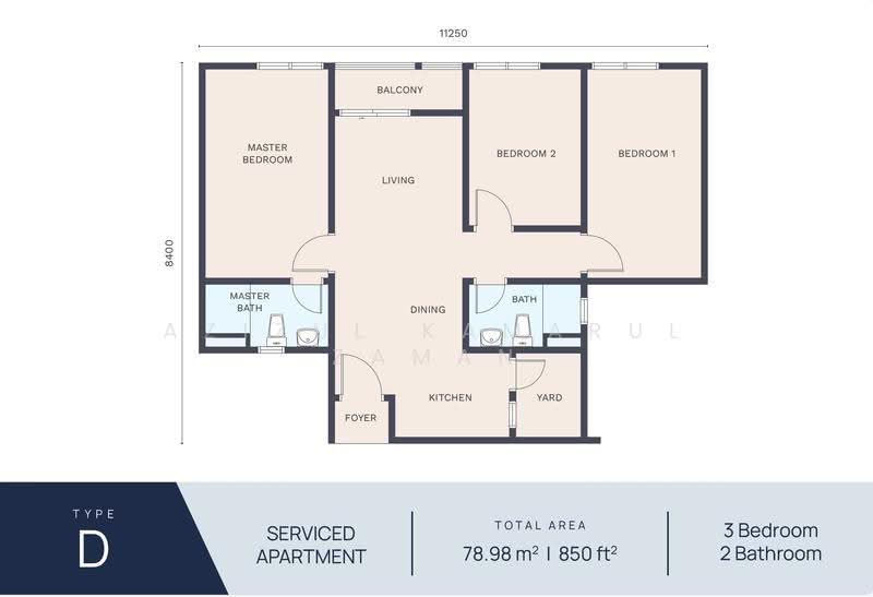 Kediaman Servis untuk Dijual di Residensi Armani Putra - Azizul Kamarul Zaman - PropertyGuru.com.my