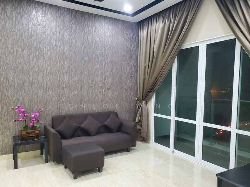 Service Residence for Rent at TriTower Residence @ Johor Bahru Sentral - Chloe Ying - Living Room - PropertyGuru.com.my