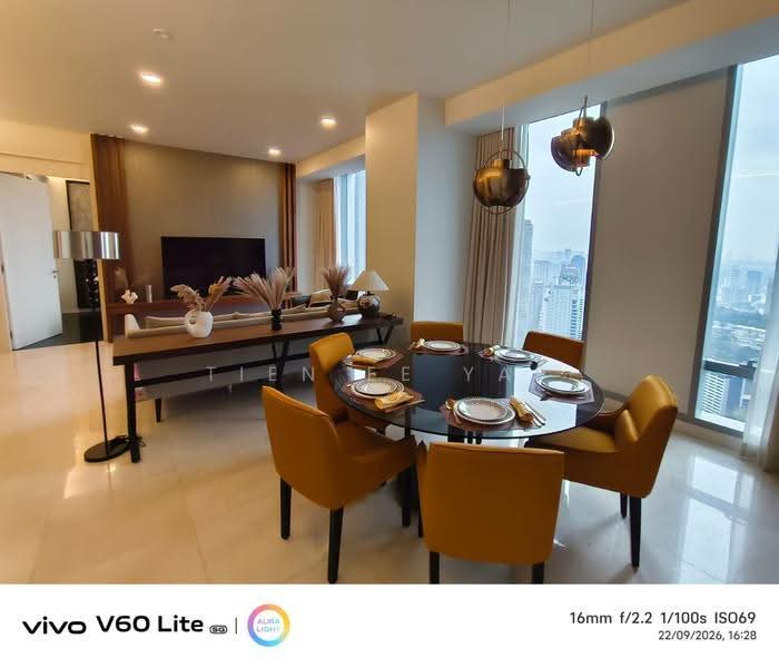 Kediaman Servis untuk Dijual di Tropicana The Residences - Tien Ee Yap - Living Room - PropertyGuru.com.my