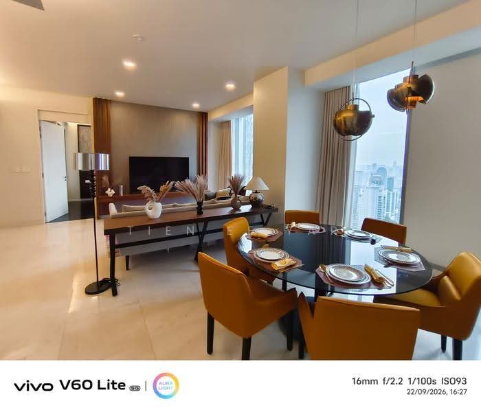 Kediaman Servis untuk Dijual di Tropicana The Residences - Tien Ee Yap - Living Room - PropertyGuru.com.my