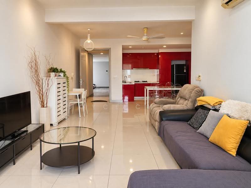 Kondominium untuk Dijual di The Westside One - Joyce Chee - Living Room - PropertyGuru.com.my