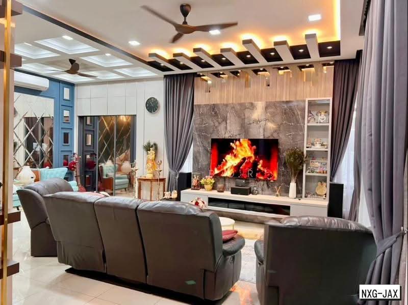 Rumah Berkembar untuk Dijual di Bandar Bestari (Klang) - Ivy Por - Living Room - PropertyGuru.com.my